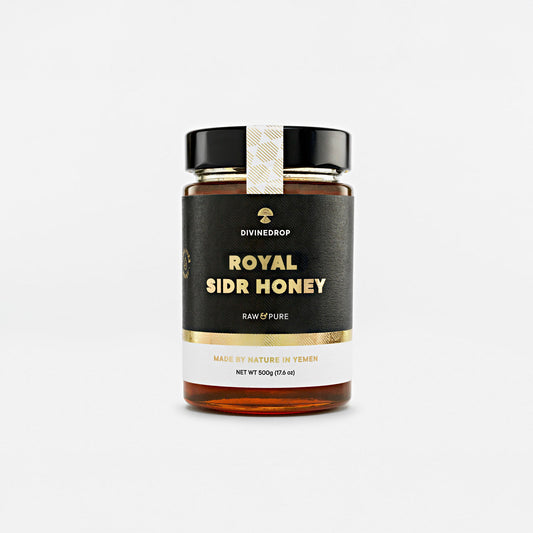 Yemeni Sidr honey vs Manuka honey: a jar of Royal Yemeni Sidr