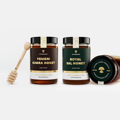 Yemeni Royal Sal & Sumra Honey Set