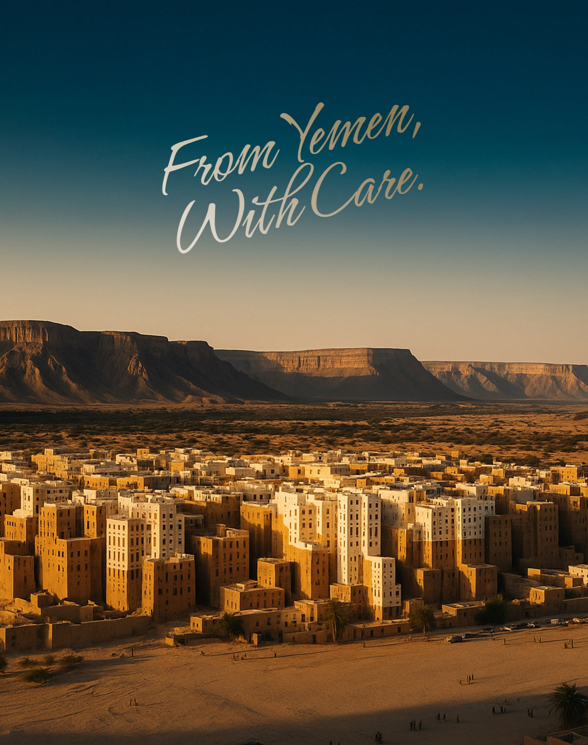 From Wadi Doan, Hadramout
